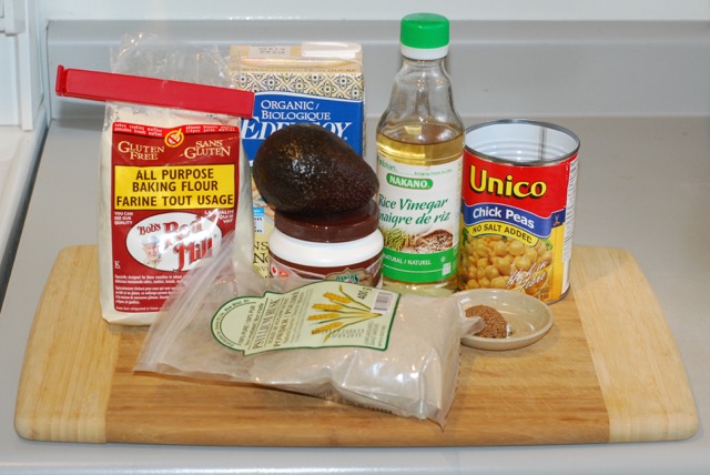 Ingredients for Gluten-Free baking Powder Biscuits