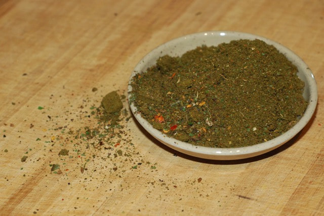 All ground together--Curry Leaves Quinoa with Quick Apricot Chutney / Fat-Free, Gluten-Free, Vegan