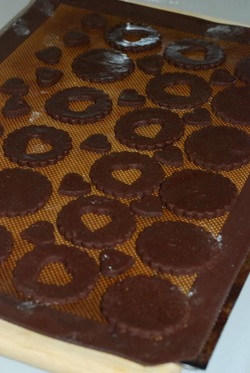 Cookies before baking