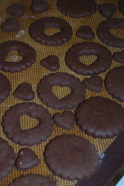Cookies after baking