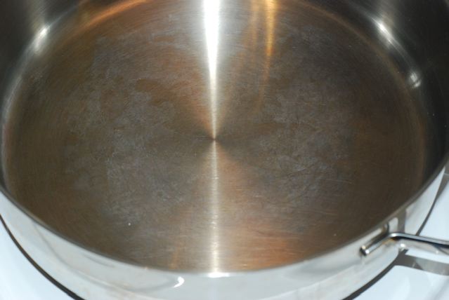 Heat a pan over medium heat