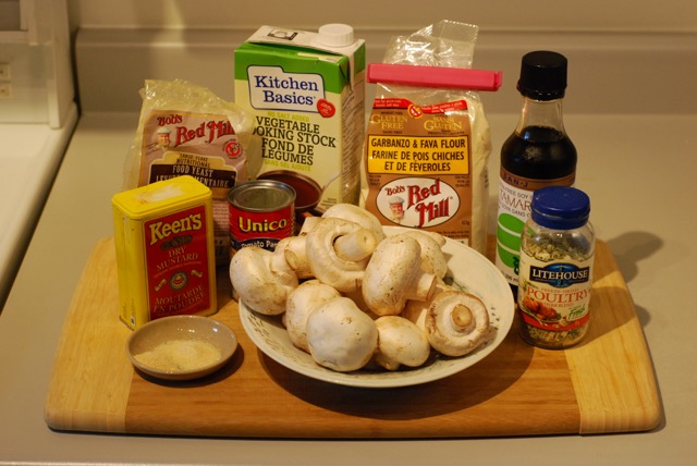 Ingredients for Awesome Mushroom Sauce