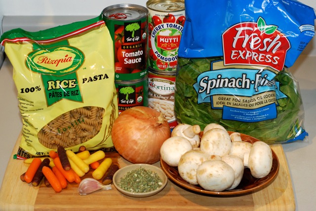 Ingredients for Instant Pot Pasta