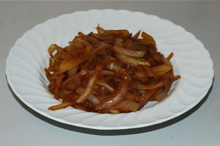 Caramelized Onions on a serving dish