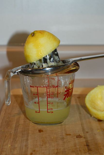 Lemon juiced