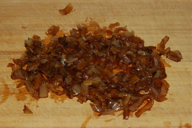 1/3 cup Caramelized Onions diced