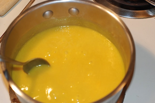 Lightly simmer until thickened, about 5 minutes--Golden Miso Gravy / Gluten-Free, Oil-Free, Vegan--beansriceeverythingnice.weebly.com