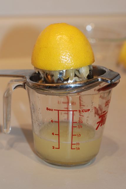 Juice the lemon
