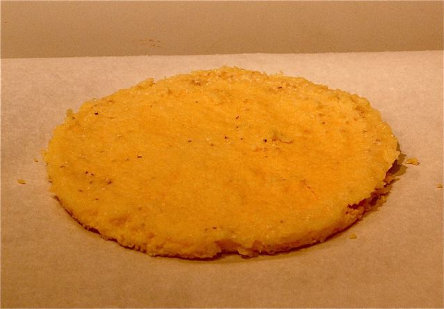 Naked polenta crust